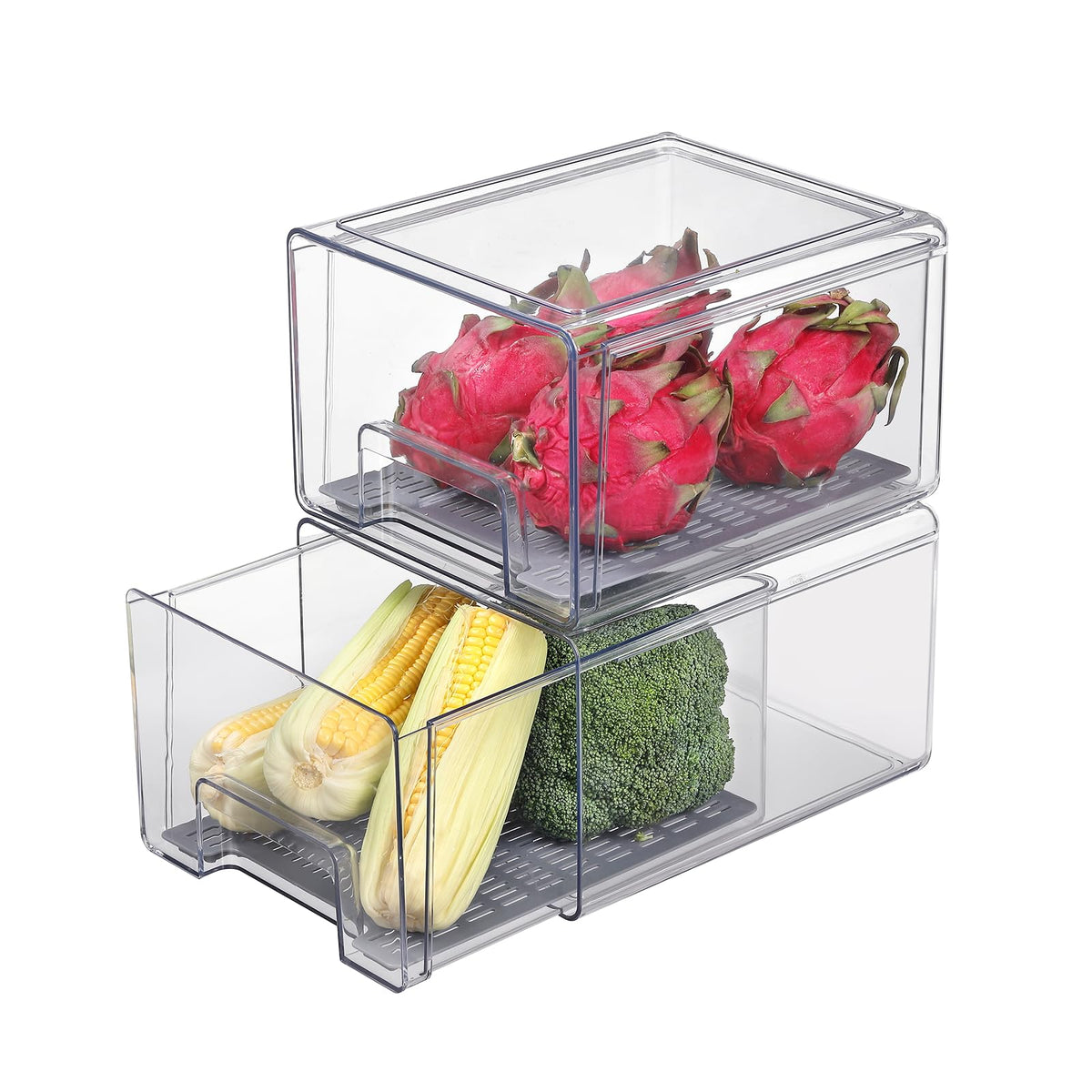 Refrigerator Organizers and Storage Drawers (Complete Set)