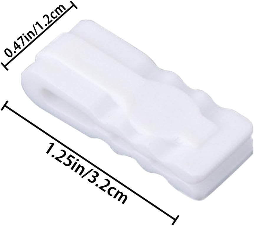 30 PCS Vacuum Storage Bags Sealing Clip Snack Bag Sealing Clips Zipper Labor Saver Sliding Grip Seal Grip Efficient Bag Sealer Reusable Zipper Sealers for Clothes Bedding Food Preservation