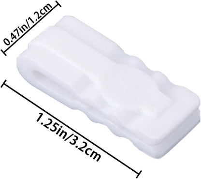 30 PCS Vacuum Storage Bags Sealing Clip Snack Bag Sealing Clips Zipper Labor Saver Sliding Grip Seal Grip Efficient Bag Sealer Reusable Zipper Sealers for Clothes Bedding Food Preservation