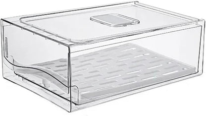 Refrigerator Storage Box,Fridge Freezer Organizer