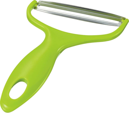1PC Veggie Peeler Cabbage Shredder Wide Mouth Peeler Vegetables Fruit Stainless Steel Knife Cabbage Graters Salad Potato Slicer Kitchen Accessories（12cm/4.7in Wide Mouth Design）