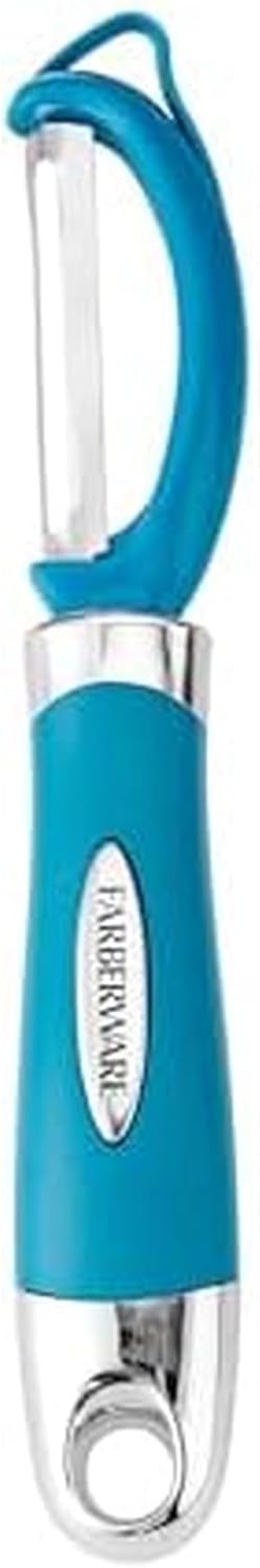 Farberware Euro Vegetable Peeler with Swivel Blade Dark Teal