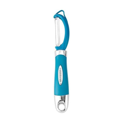 Farberware Euro Vegetable Peeler with Swivel Blade Dark Teal