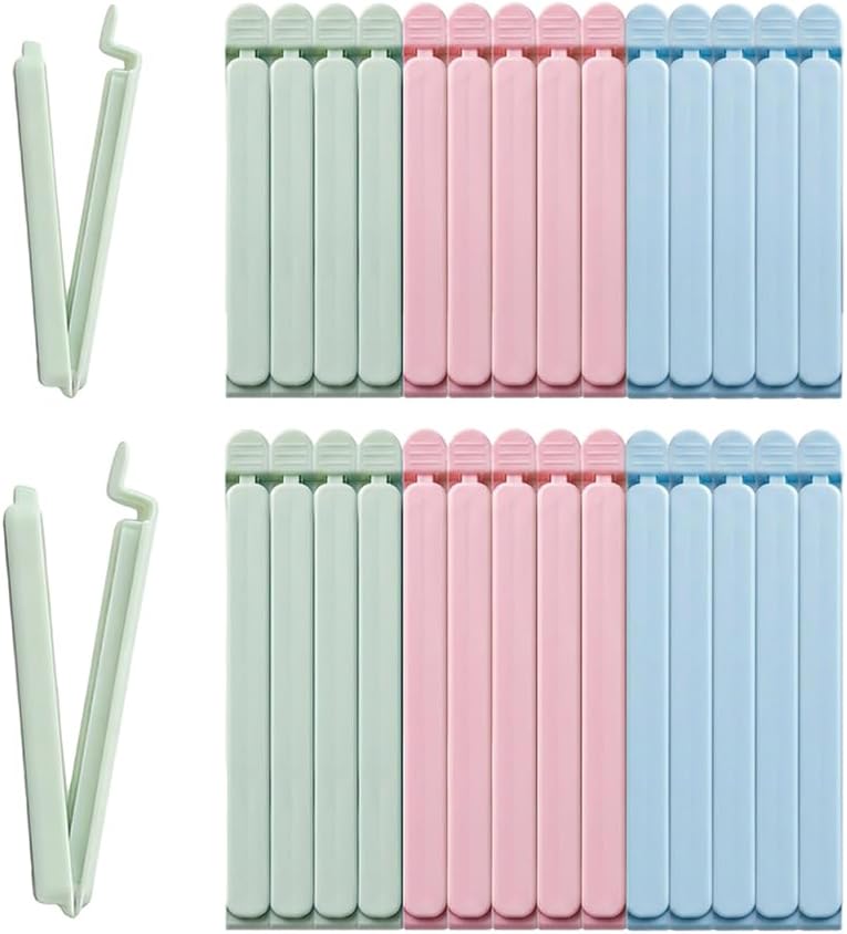 15 PCS 4.7 Inch Sealing Clip Plastic Bag Sealing Clips