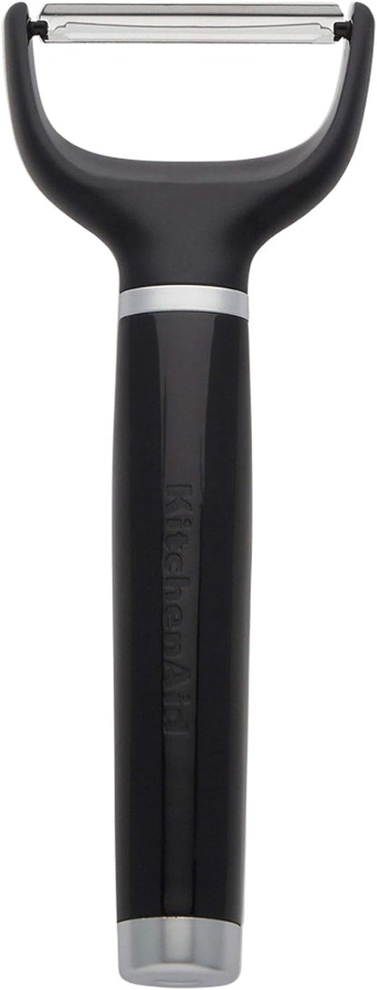 KitchenAid Y Peeler with Ergonomic Handle and Single Edge Blade, Dishwasher Safe with Protective Cover