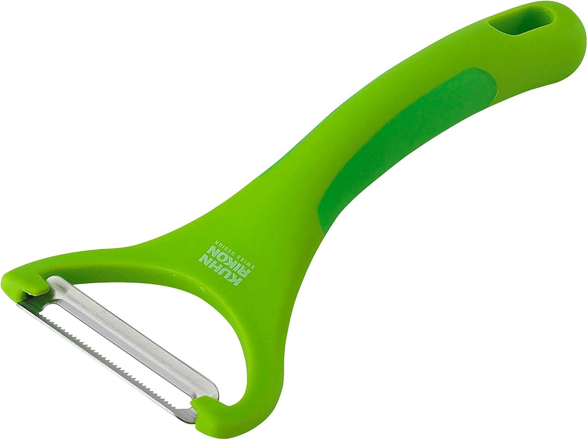 Kuhn Rikon Serrated Piranha “Y” Peeler 6.25” Red