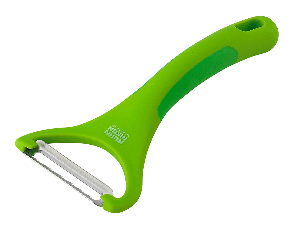 Kuhn Rikon Serrated Piranha “Y” Peeler 6.25” Red