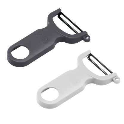 Kuhn Rikon Bar Keeper’s Friend – Original Swiss Peeler Set (2-Pack) | Professional Citrus Garnish & Vegetable Peeler Duo | Razor-Sharp, Lightweight, Made in Switzerland