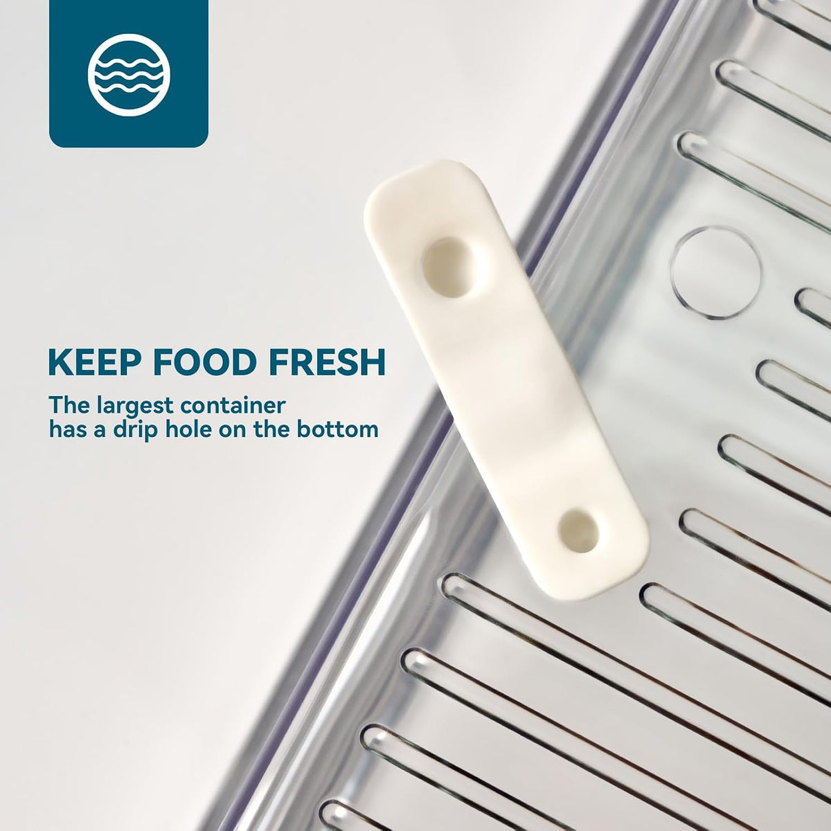 10 Pack Fridge Organizers and Storage, Clear Fridge Organizer Stackable