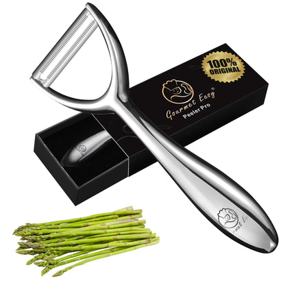 Gourmet Easy Vegetable Peeler Ultra Sharp Stainless Steel Blade (Y Peeler)