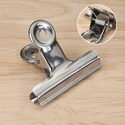 18 Pack Stainless Steel Chip Bag Clips Heavy Duty Food Bags Clamp Clips for Kitchen Office School, 3 Sizes(3In, 2.5In, 2In)