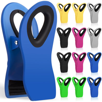 JETMORE 12 Pack Chip Clips Bag Clips, Magnetic Bag Clip for Food Storage