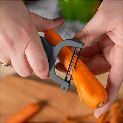 Kuhn Rikon Bar Keeper’s Friend – Original Swiss Peeler Set (2-Pack) | Professional Citrus Garnish & Vegetable Peeler Duo | Razor-Sharp, Lightweight, Made in Switzerland