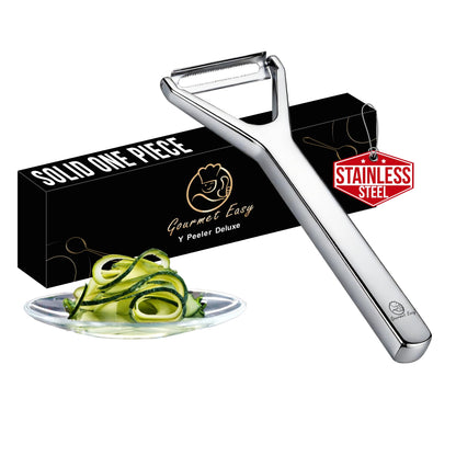 Gourmet Easy Vegetable Peeler Ultra Sharp Stainless Steel Blade (Y Peeler)