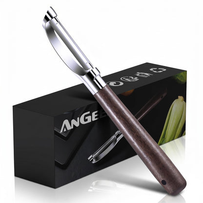 Julienne Peeler, Stainless Steel Vegetable Peeler, Double-Sided Blade Vegetable Julienne Cutter and Fruit Slicer, Dual Blade Multifunction Potato Peeler