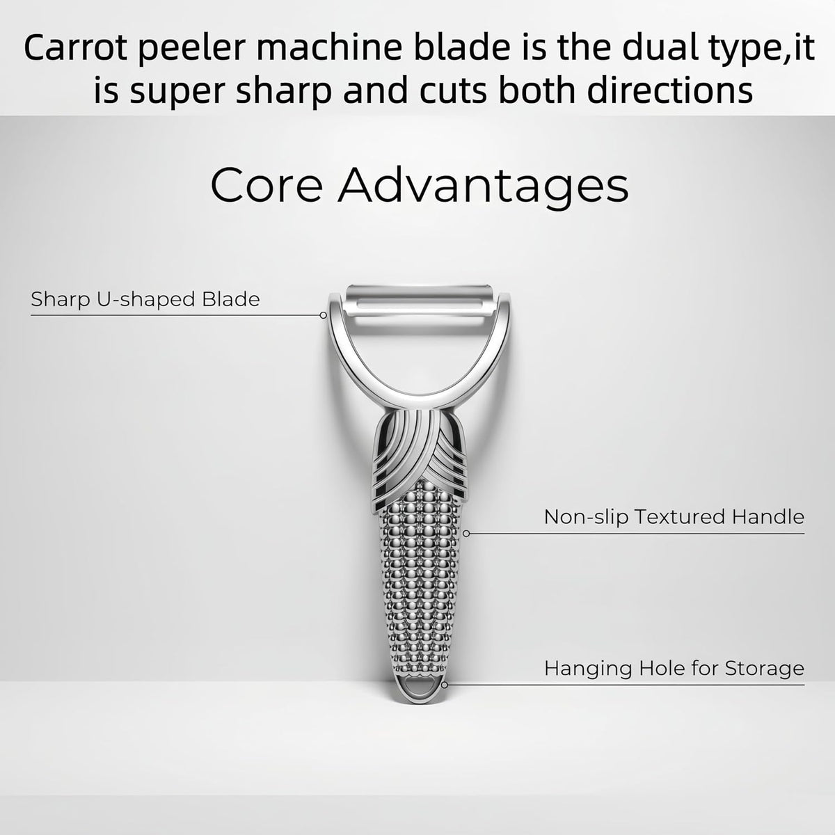 Swivel stainless steel Vegetable Peeler