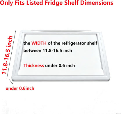 2Pcs Refrigerator Organizer Bins Refrigerator Drawer Fridge Organizers