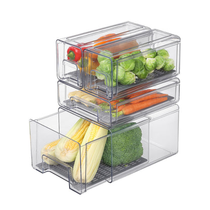 Refrigerator Organizers and Storage Drawers (Complete Set)