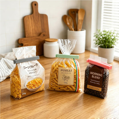 Food Bag Sealing Chip Clips, 36 Pack, (4.3x0.55'', 2.4x0.55'')