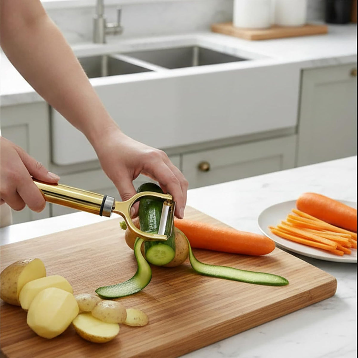 Gold Potato Peeler, Fruit Vegetable Potatoes Golden Peelers