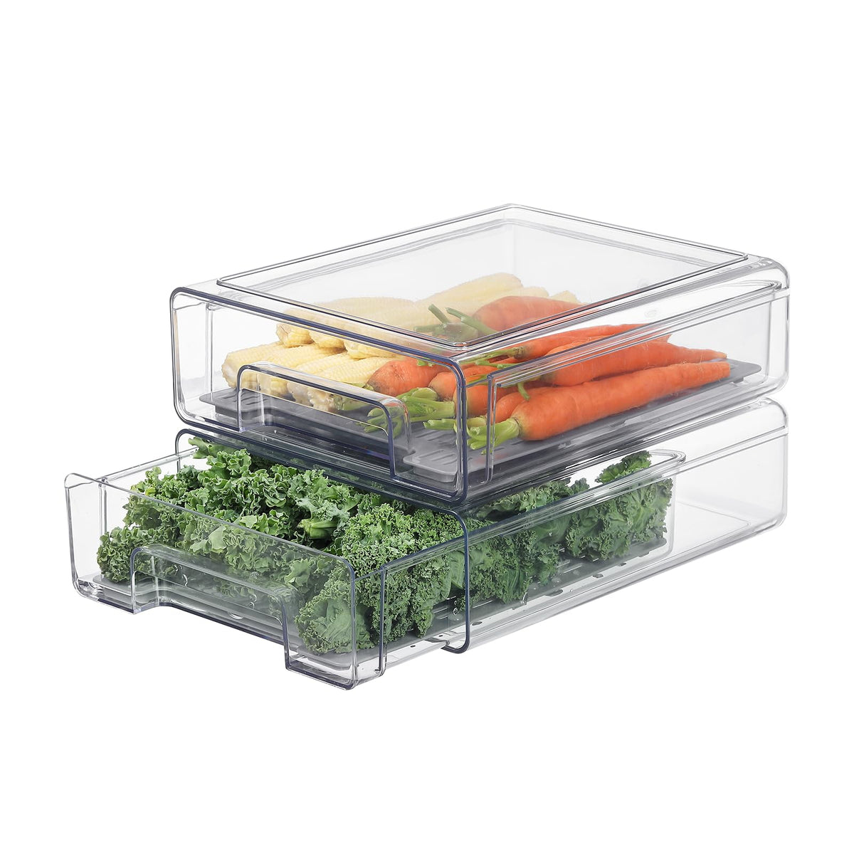 Refrigerator Organizers and Storage Drawers (Complete Set)