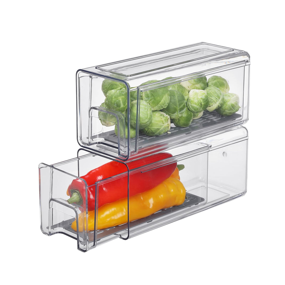 Refrigerator Organizers and Storage Drawers (Complete Set)