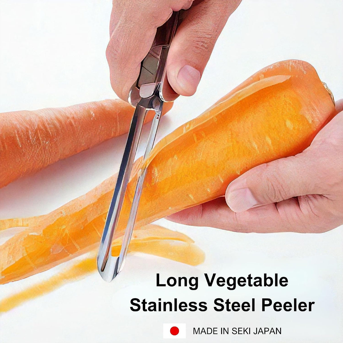 Stainless Steel Peeler Long Vegetable Peeler 8.5 inch